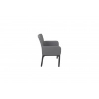 PRATO PARIS SOLID GREY - luksusowy zestaw ogrodowy 8+1