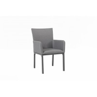 PRATO PARIS SOLID GREY - luksusowy zestaw ogrodowy 8+1
