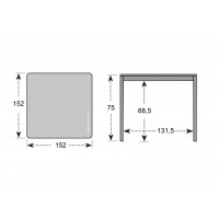 BERGAMO VERONA - aluminiowy zestaw sof 4+1
