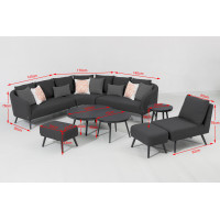 CORDOBA LIKA-TEX® - luksusowy zestaw ogrodowy