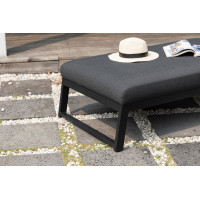 PARIS LIKA-TEX® antracyt - luksusowa 3-osobowa sofa ogrodowa