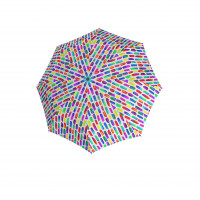 Knirps A.050 medium manual create crystal - elegancki parasol składany