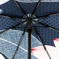 Doppler Bellino Nickel glänzend, Boheme - w pełni automatyczny luksusowy parasol