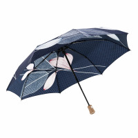 Doppler Bellino Nickel glänzend, Boheme - w pełni automatyczny luksusowy parasol