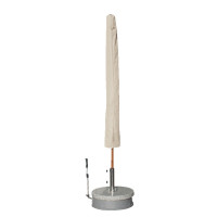 Gastro Magic Junior Alu Wood 2 x 2 m - parasol z falbanką