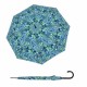 Fibre Flex Long AC Paisley niebieski - goły parasol strzelecki damski