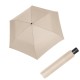 Zero*Magic Macadamia beżowy - damski parasol w pełni automatyczny