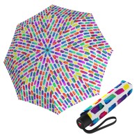 Knirps A.050 medium manual create crystal - elegancki parasol składany
