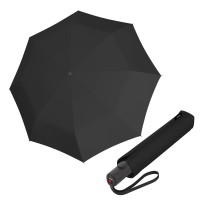 Knirps RE³ Duomatic black- lekki składany parasol
