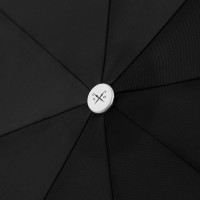 Doppler Bellino Nickel matt Oxford - w pełni automatyczny, luksusowy parasol