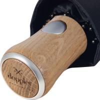 Doppler Bellino Nickel matt Oxford - w pełni automatyczny, luksusowy parasol