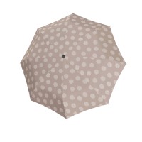 Mini Light Soul taupe - składany parasol damski