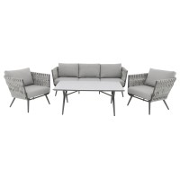 Zestaw Manhattan - aluminiowy zestaw ogrodowy