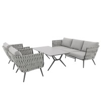 Zestaw Manhattan - aluminiowy zestaw ogrodowy