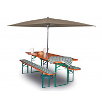 SUNLINE WATERPROOF 230 x 190 cm – uchylny parasol balkonowy