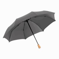 Bellino Nickel matt Oxford - w pełni automatyczny, luksusowy parasol