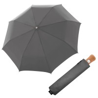 Bellino Nickel matt Oxford - w pełni automatyczny, luksusowy parasol