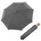Bellino Nickel matt Oxford - w pełni automatyczny luksusowy parasol