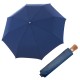 Bellino Nickel matt Oxford - w pełni automatyczny luksusowy parasol