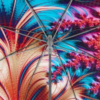 Elegance Boheme Primavera - luksusowy parasol damski z nadrukiem