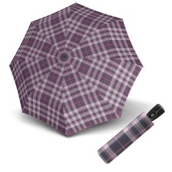 Magic Fibre Check - damski w pełni automatyczny parasol