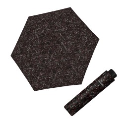 Fibre Havanna Giardino miękki pomarańczowy - składany parasol damski