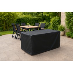 Pokrowiec ochronny na stół 180x90cm + 4 do 6 rozkładanych krzeseł