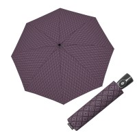 Fibre Magic Leaves blue – w pełni automatyczny parasol damski
