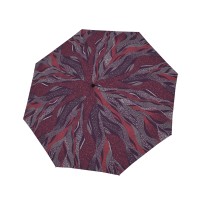 Fibre Magic Leaves blue – w pełni automatyczny parasol damski