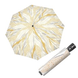 Fibre Magic Leaves blue – w pełni automatyczny parasol damski