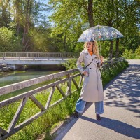 Nizza Transparent - goły parasol strzelecki damski