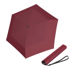 Knirps US.050 ultralekki smukły ręczny odważny - lekki damski składany płaski parasol