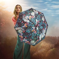 Knirps A 200 Medium Duomatic create crystal- elegancki parasol w pełni automatyczny