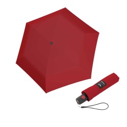 KNIRPS U.200 Ultra Light Duomatic brzoskwiniowy - elegancki damski w pełni automatyczny parasol