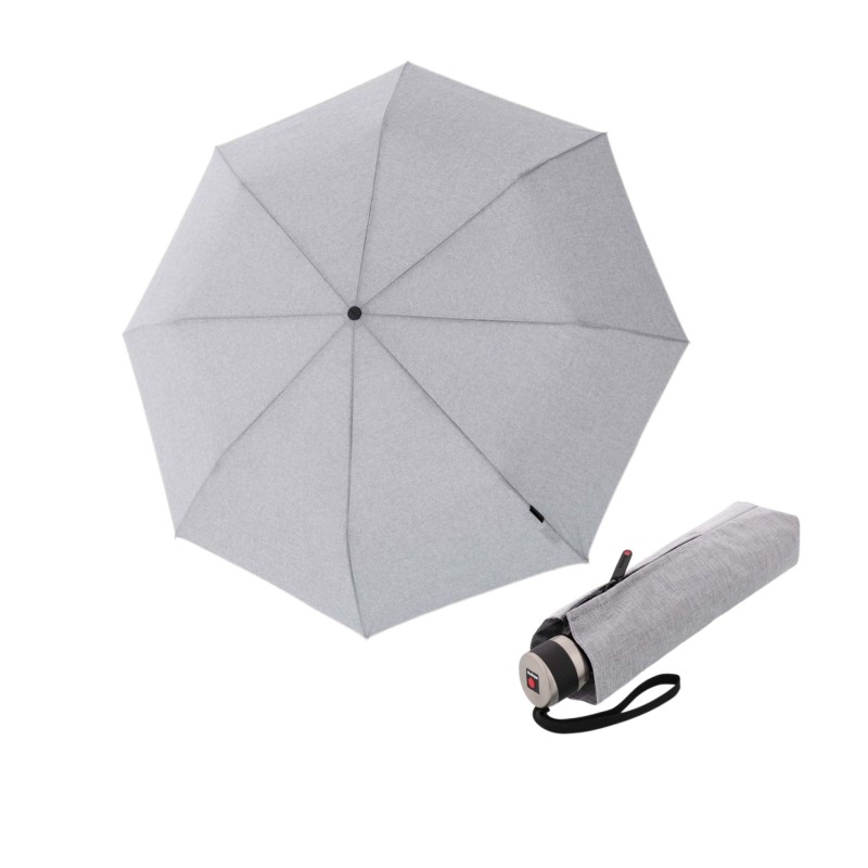 Knirps Mini Midnight Black - elegancki składany parasol