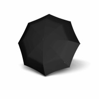 Knirps Mini Midnight Black - elegancki składany parasol