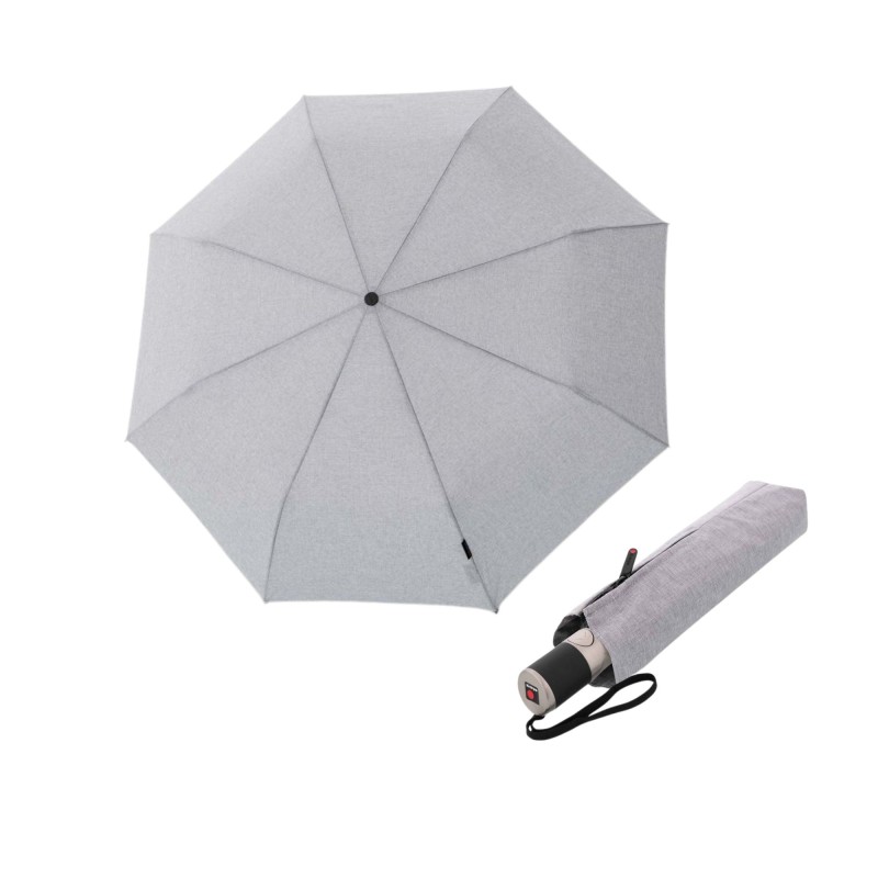Knirps Mini Midnight Black - elegancki składany parasol