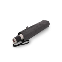 Knirps Mini Midnight Black - elegancki składany parasol