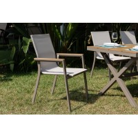 ARCTIC - 7-elementowy zestaw obiadowy do ogrodu