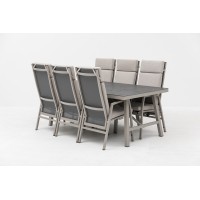 ARCTIC - 7-elementowy zestaw obiadowy do ogrodu