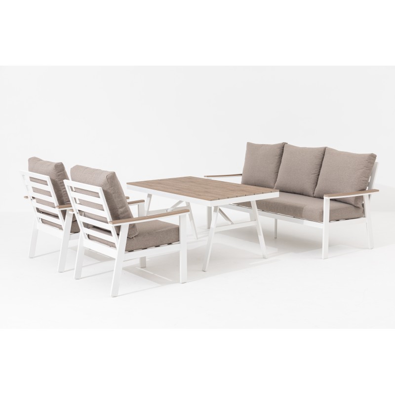 Zestaw Manhattan - aluminiowy zestaw ogrodowy