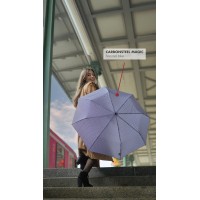 Carbonsteel Magic GLIMMER - damski w pełni automatyczny parasol