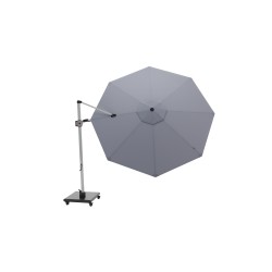 KNIRPS 320 x 320 cm - luksusowy wahadłowy parasol ogrodowy z drążkiem bocznym