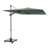 KNIRPS 320 x 320 cm - luksusowy wahadłowy parasol ogrodowy z drążkiem bocznym