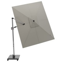 KNIRPS 320 x 320 cm - luksusowy wahadłowy parasol ogrodowy z drążkiem bocznym