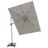 KNIRPS 320 x 320 cm - luksusowy wahadłowy parasol ogrodowy z drążkiem bocznym