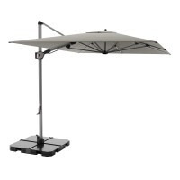 KNIRPS 320 x 320 cm - luksusowy wahadłowy parasol ogrodowy z drążkiem bocznym