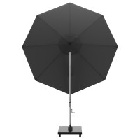 KNIRPS 320 x 320 cm - luksusowy wahadłowy parasol ogrodowy z drążkiem bocznym