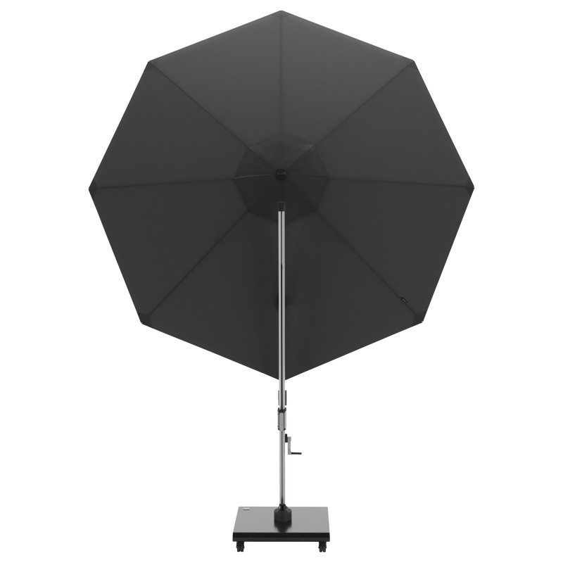 KNIRPS 320 x 320 cm - luksusowy wahadłowy parasol ogrodowy z drążkiem bocznym