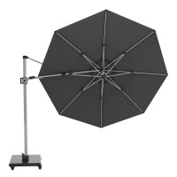 KNIRPS 320 x 320 cm - luksusowy wahadłowy parasol ogrodowy z drążkiem bocznym